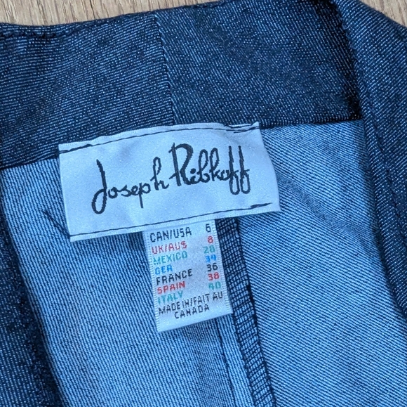 Joseph Ribkoff Dark Blue Blazer - Picture 2 of 9